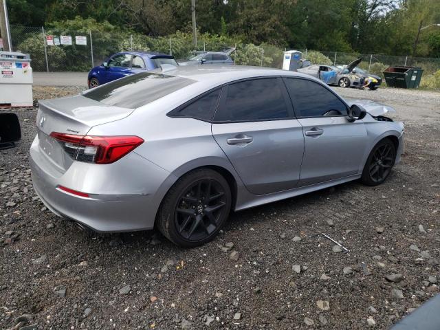2HGFE2F54NH531880 - 2022 HONDA CIVIC SPORT ვერცხლისფერი ფოტო 3