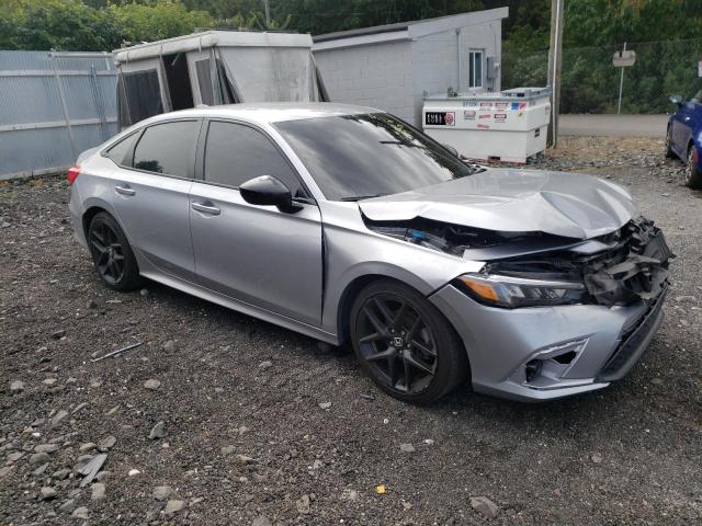 2HGFE2F54NH531880 - 2022 HONDA CIVIC SPORT ვერცხლისფერი ფოტო 4