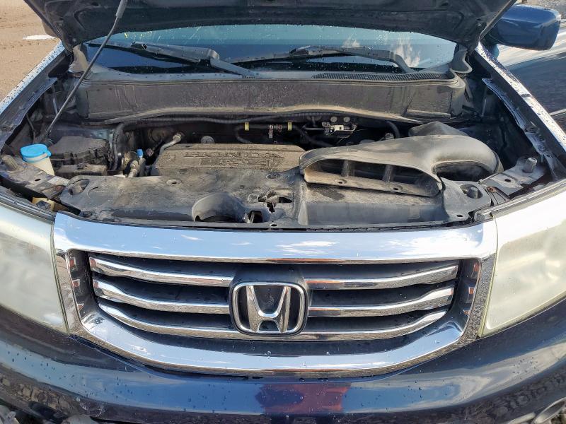 5FNYF4H5XCB042660 - 2012 HONDA PILOT EXL Mavi foto 12