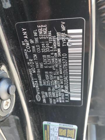 KM8JU3AC1DU763710 - 2013 HYUNDAI TUCSON GLS 黑色 照片 13