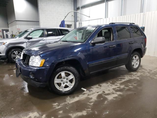 1J4GR48K15C506079 - 2005 JEEP GRAND CHER LAREDO BLUE photo 1