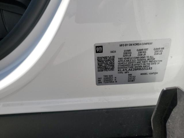 KL47LAE26RB221183 - 2024 BUICK ENVISTA PREFERRED 白色 照片 13