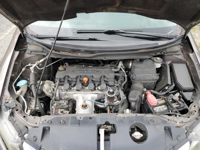 19XFB2F52DE077291 - 2013 HONDA CIVIC LX GRAY photo 11
