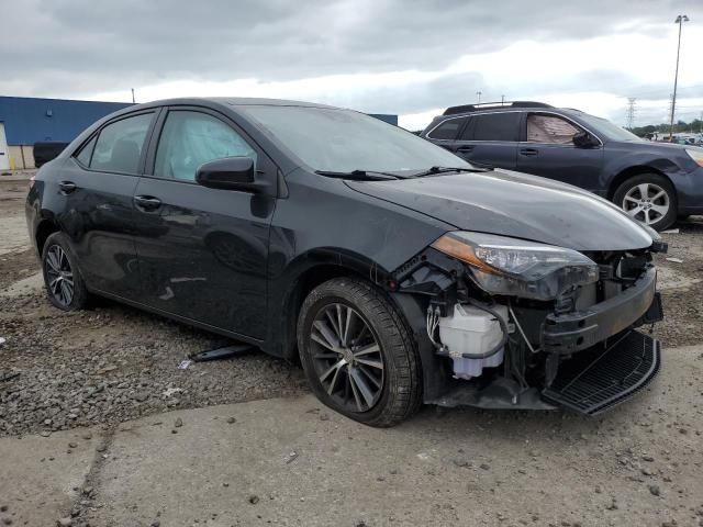 2T1BURHE8HC786987 - 2017 TOYOTA COROLLA L BLACK photo 4