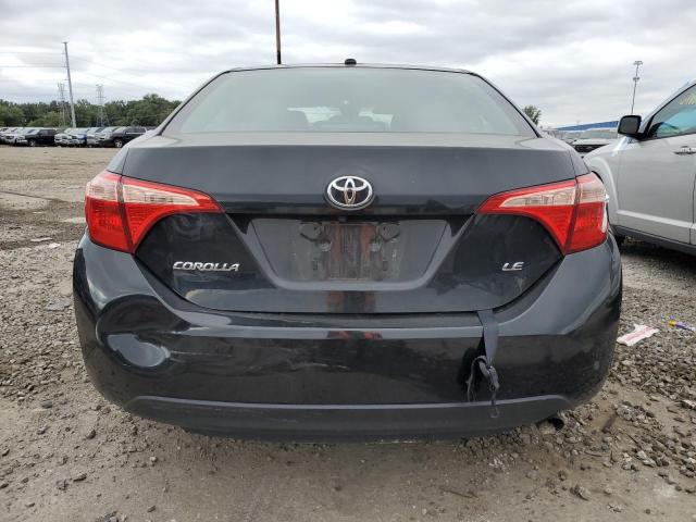 2T1BURHE8HC786987 - 2017 TOYOTA COROLLA L BLACK photo 6