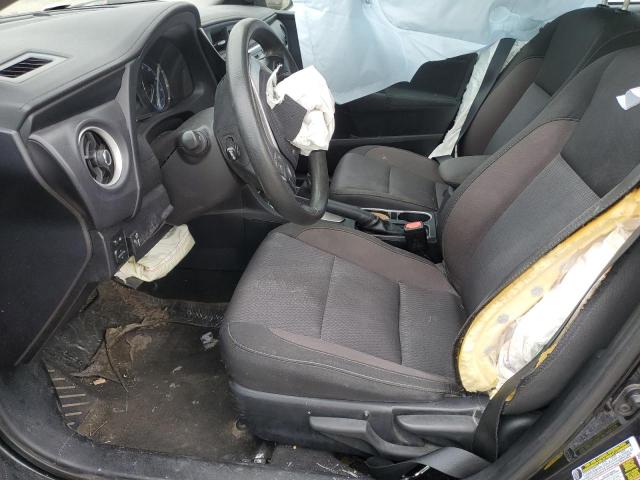 2T1BURHE8HC786987 - 2017 TOYOTA COROLLA L BLACK photo 7