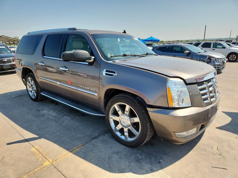 1GYS4HEF9ER223806 - 2014 CADILLAC ESCALADE ESV LUXURY Brun photo 4