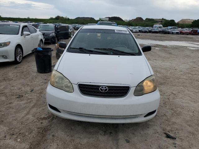 1NXBR32E65Z445461 - 2005 TOYOTA COROLLA CE WHITE photo 5