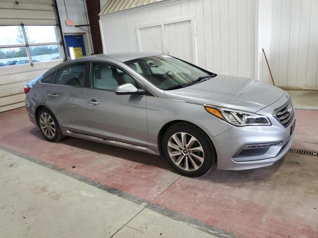 5NPE34AF0HH583983 - 2017 HYUNDAI SONATA SPORT ვერცხლისფერი ფოტო 4