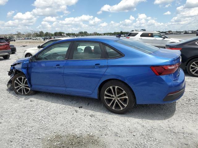 3VWBM7BU2RM002992 - 2024 VOLKSWAGEN JETTA SPORT BLUE photo 2