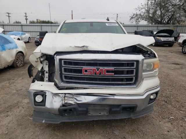 3GTU2UECXFG377221 - 2015 GMC SIERRA K1500 SLE WHITE photo 5