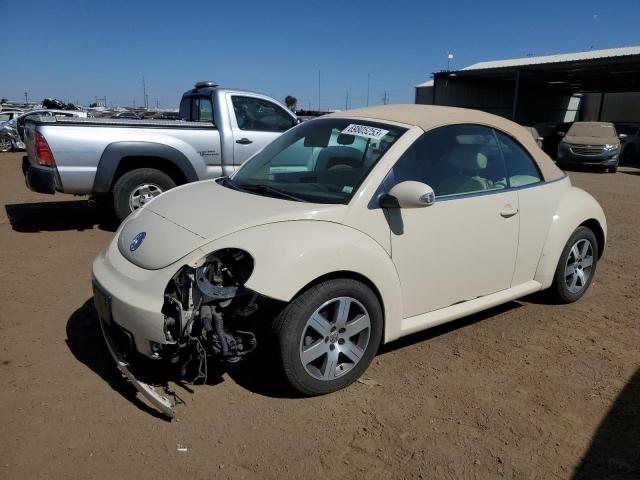 3VWRF31Y16M317817 - 2006 VOLKSWAGEN NEW BEETLE CONVERTIBLE OPTION PACKAGE 1 CREAM photo 1