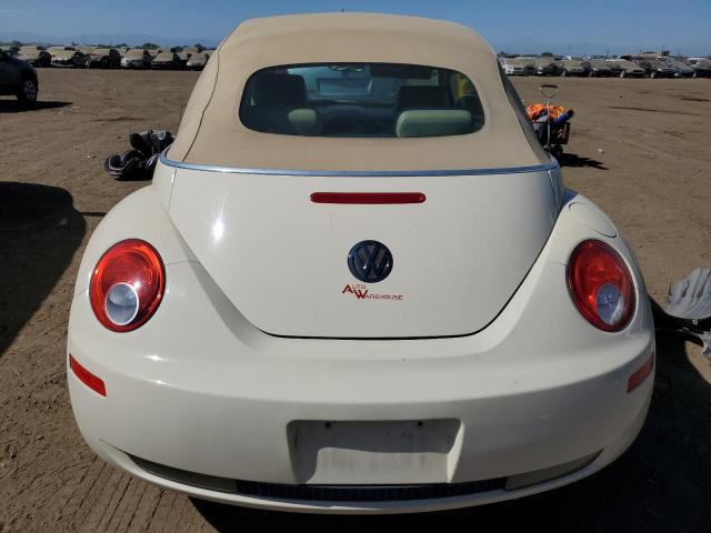 3VWRF31Y16M317817 - 2006 VOLKSWAGEN NEW BEETLE CONVERTIBLE OPTION PACKAGE 1 CREAM photo 6