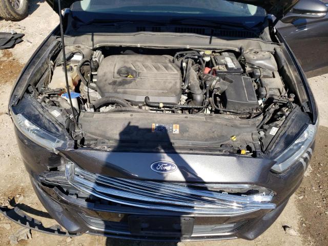 3FA6P0HDXGR205161 - 2016 FORD FUSION SE GRAY photo 11