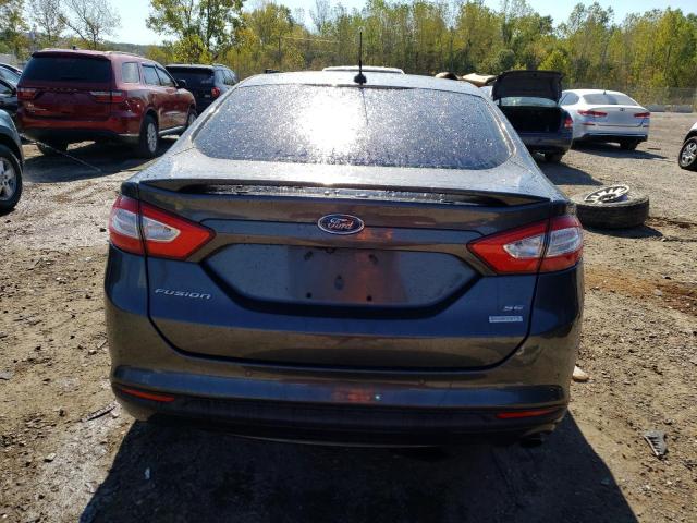 3FA6P0HDXGR205161 - 2016 FORD FUSION SE GRAY photo 6