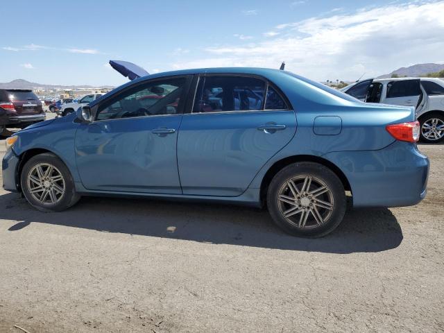 5YFBU4EE3CP046036 - 2012 TOYOTA COROLLA BASE BLUE photo 2