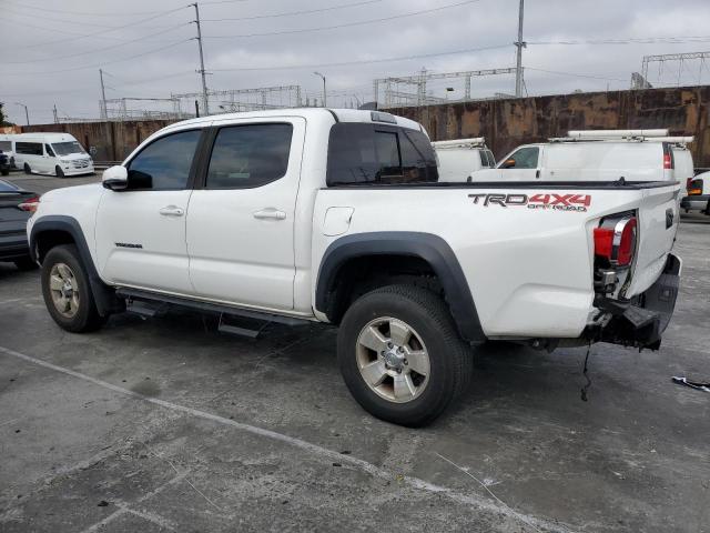 3TMCZ5AN8NM509235 - 2022 TOYOTA TACOMA DOUBLE CAB WHITE photo 2