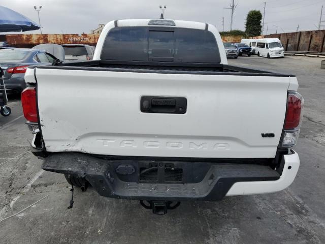 3TMCZ5AN8NM509235 - 2022 TOYOTA TACOMA DOUBLE CAB WHITE photo 6