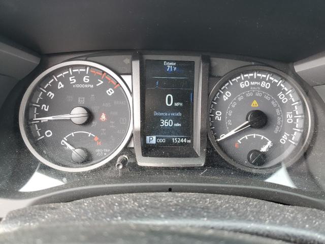 3TMCZ5AN8NM509235 - 2022 TOYOTA TACOMA DOUBLE CAB WHITE photo 9