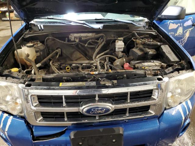 1FMCU0C76CKB71155 - 2012 FORD ESCAPE XLS BLUE photo 12