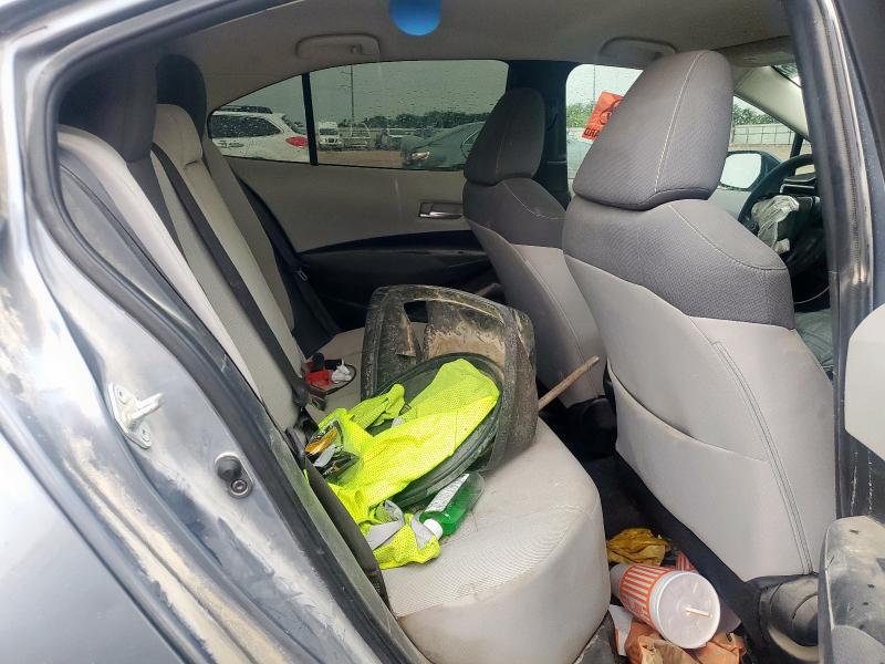 5YFEPMAE9MP173482 - 2021 TOYOTA COROLLA LE BLUE photo 10