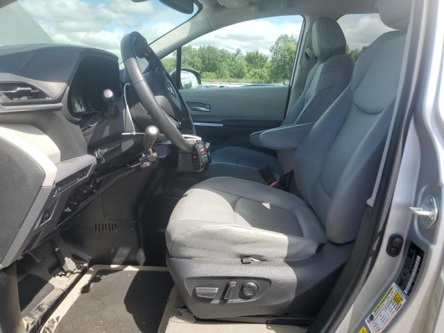 5TDJRKEC3NS080875 - 2022 TOYOTA SIENNA XLE SILVER photo 7