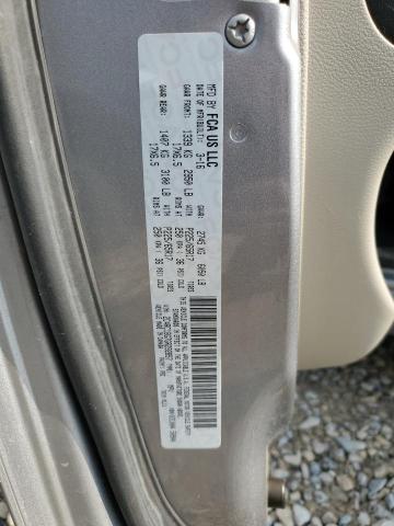 2C4RC1BG7GR292857 - 2016 CHRYSLER TOWN & COU TOURING GRAY photo 13