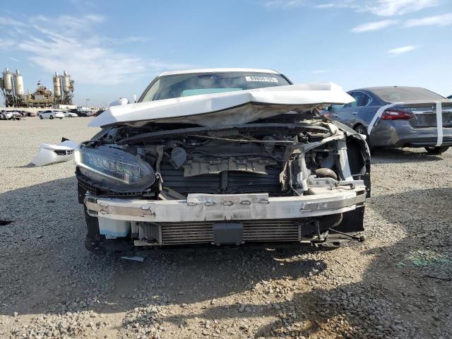 1HGCV1F52MA041237 - 2021 HONDA ACCORD EXL WHITE photo 5