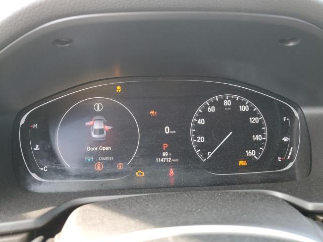 1HGCV1F52MA041237 - 2021 HONDA ACCORD EXL WHITE photo 9