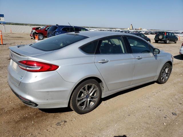 3FA6P0T9XHR207934 - 2017 FORD FUSION SE SILVER photo 3