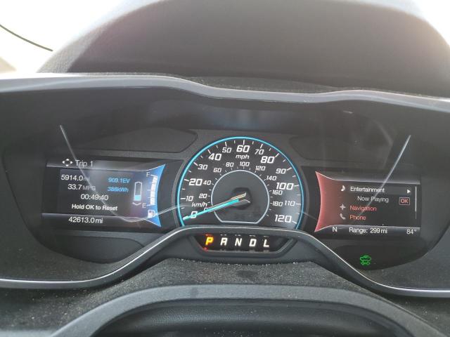 1FADP5CU9GL104297 - 2016 FORD C-MAX PREMIUM SEL WHITE photo 9