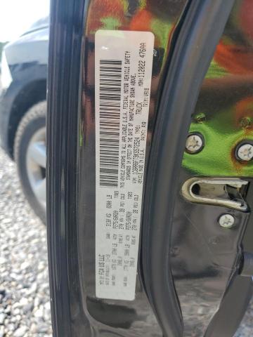 1C6RR6FT9KS572524 - 2019 RAM 1500 CLASS TRADESMAN Чорний фото 12