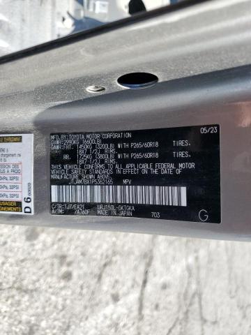 JTJAM7BX1P5362165 - 2023 LEXUS GX 460 GRAY photo 12