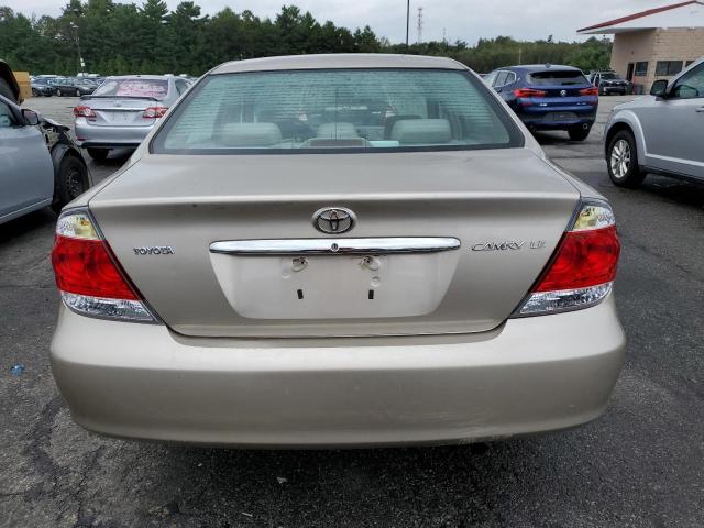 4T1BE32K75U404144 - 2005 TOYOTA CAMRY LE TAN photo 6