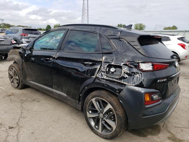 KM8K3CA51MU693568 - 2021 HYUNDAI KONA LIMITED BLACK photo 2