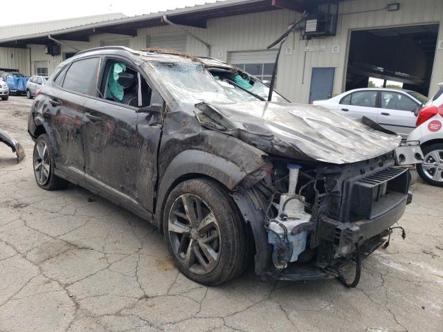 KM8K3CA51MU693568 - 2021 HYUNDAI KONA LIMITED BLACK photo 4