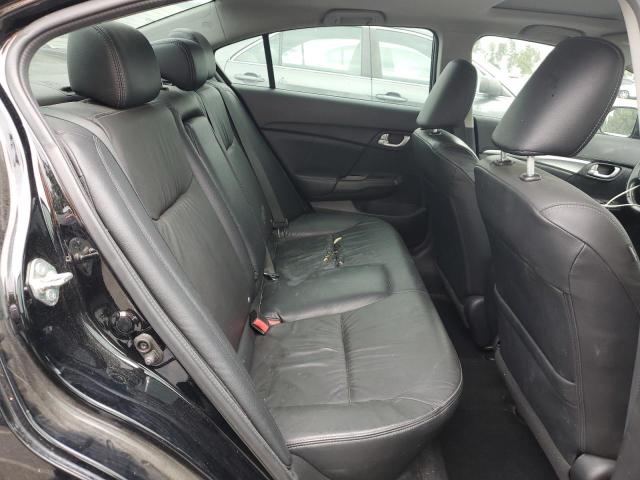 19XFB2F9XEE255596 - 2014 HONDA CIVIC EXL Siyah fotoğraf 10