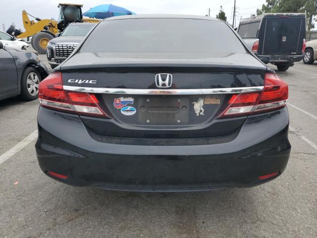 19XFB2F9XEE255596 - 2014 HONDA CIVIC EXL Siyah fotoğraf 6