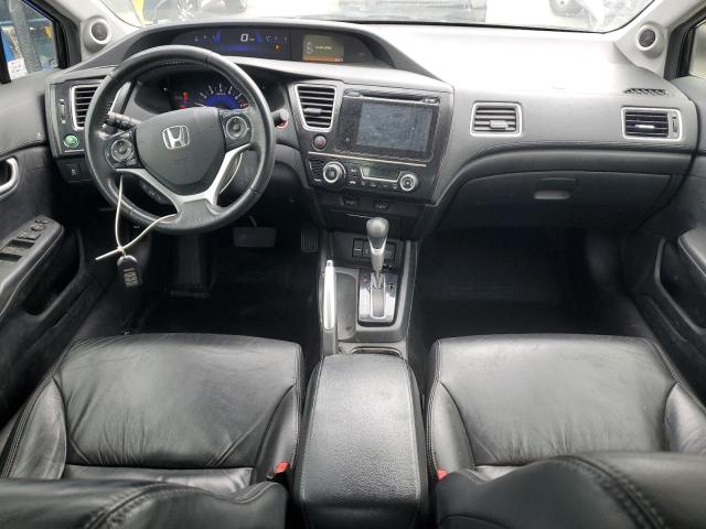 19XFB2F9XEE255596 - 2014 HONDA CIVIC EXL Siyah fotoğraf 8