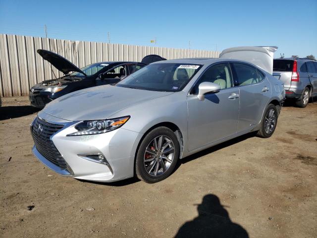 JTHBW1GG6G2106465 - 2016 LEXUS ES 300H SILVER photo 1