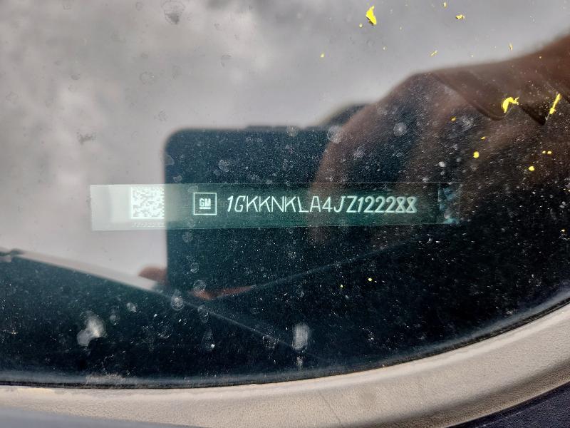 1GKKNKLA4JZ122288 - 2018 GMC ACADIA SLE BLUE photo 12