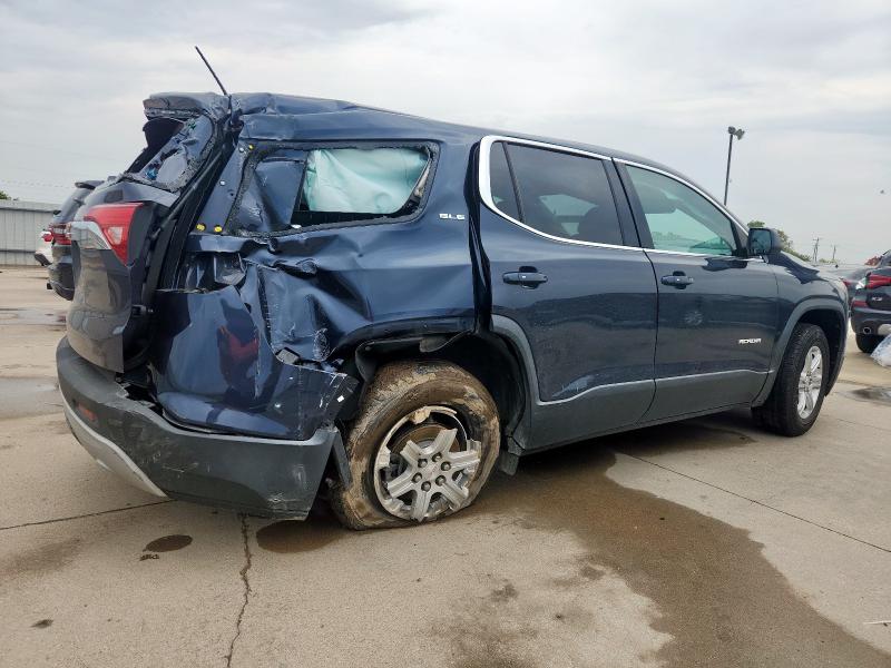 1GKKNKLA4JZ122288 - 2018 GMC ACADIA SLE BLUE photo 3