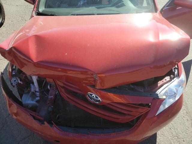 JTNBE46K873073826 - 2007 TOYOTA CAMRY CE Czerwony zdjęcie 11
