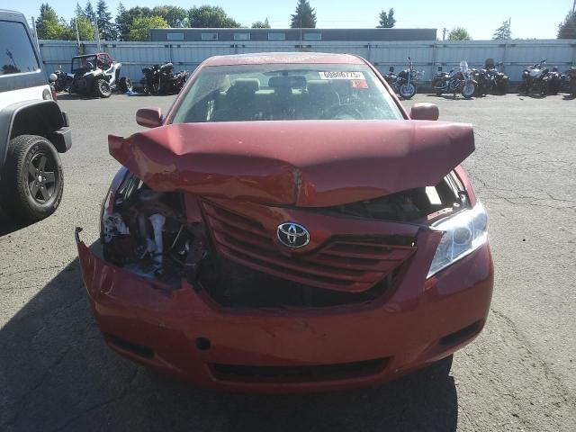 JTNBE46K873073826 - 2007 TOYOTA CAMRY CE Czerwony zdjęcie 5