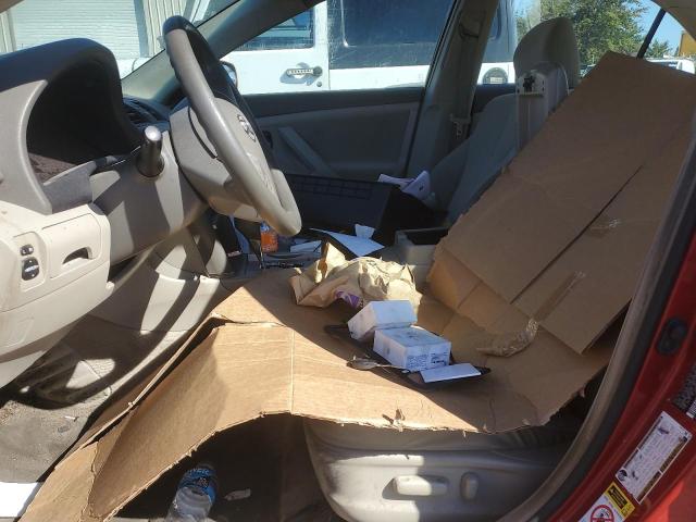 JTNBE46K873073826 - 2007 TOYOTA CAMRY CE Czerwony zdjęcie 7