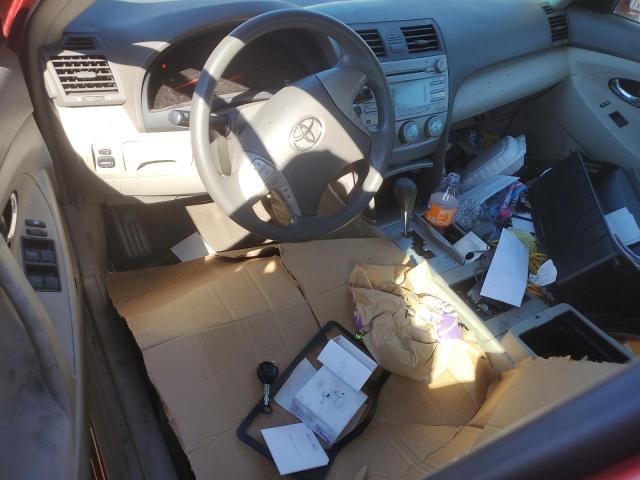 JTNBE46K873073826 - 2007 TOYOTA CAMRY CE Czerwony zdjęcie 8