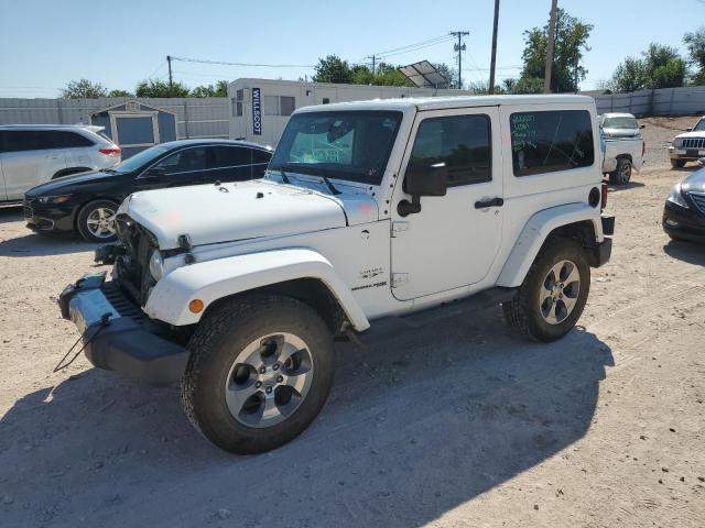 1C4GJWBG2JL925713 - 2018 JEEP WRANGLER SAHARA WHITE photo 1