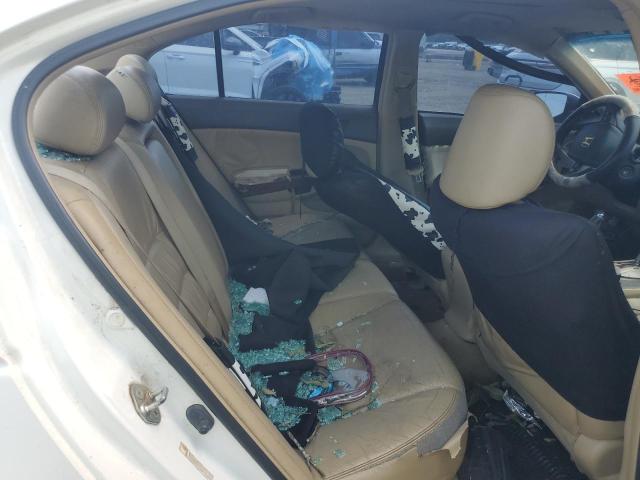 JHMCP26848C022710 - 2008 HONDA ACCORD EXL WHITE photo 10