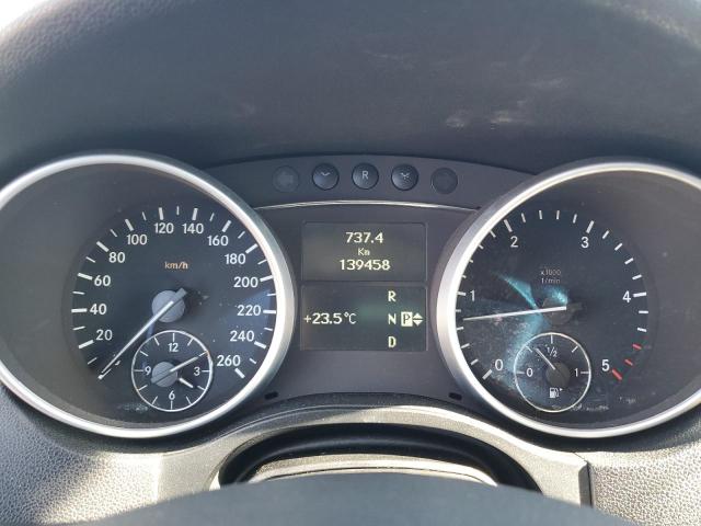 4JGBB22E18A397680 - 2008 MERCEDES-BENZ ML 320 CDI SILVER photo 9