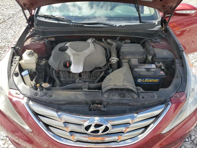 5NPEC4AB5CH484131 - 2012 HYUNDAI SONATA SE RED photo 11